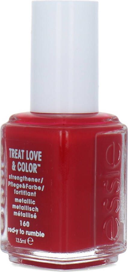 Essie Treat Love & Color Strengthener 160 Red-Y To Rumble