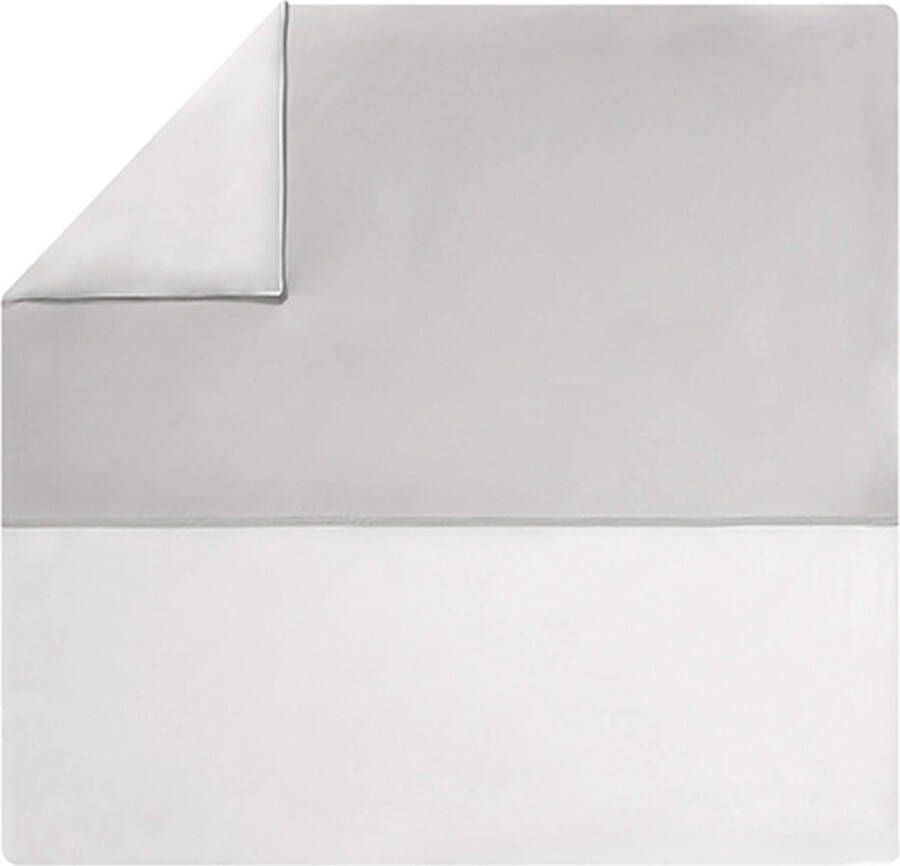 Essix Toi&Moi Tweekleurig dekbedovertrek in katoen perkal Made in France 140 x 200