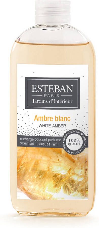 Esteban Ambre Blanc Navulling Geurstokjes Citrus-fruitachtig parfum 300ml