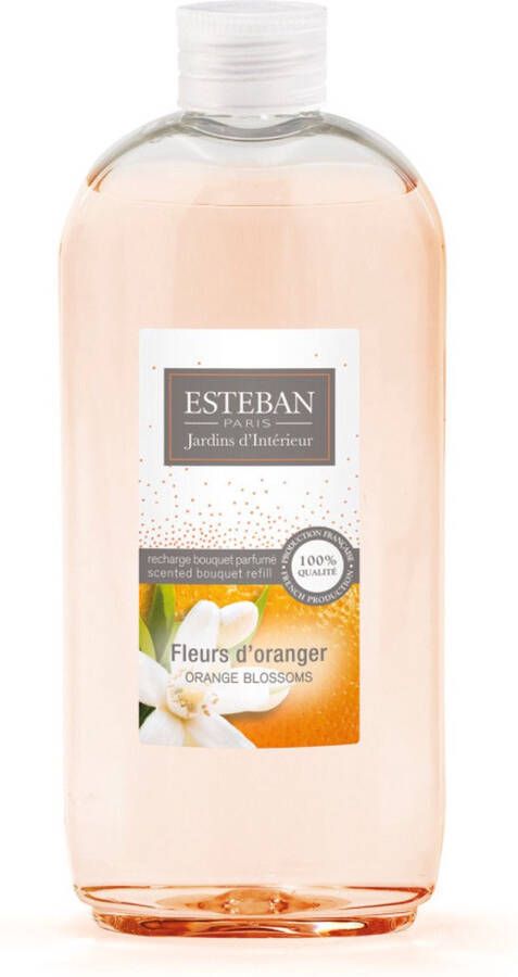 Esteban Fleurs d'Oranger Navulling Geurstokjes Citrus-fruitachtig parfum 300ml