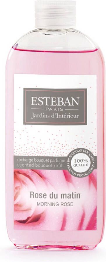 Esteban Rose du Matin Navulling Geurstokjes Bloemige parfum 100ml
