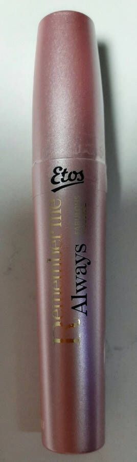 Ethos Volume mascara 11 ml zwart Remember me always vegan