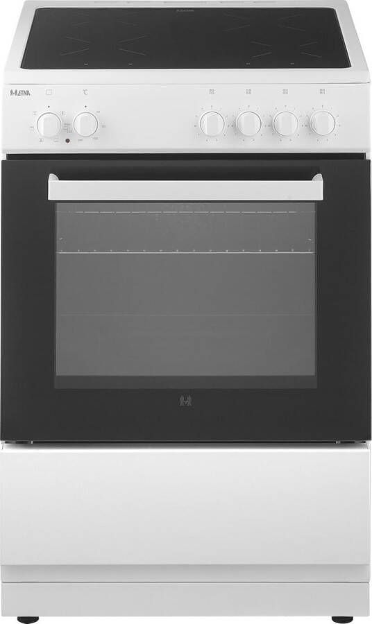 ETNA FIV560WIT Vrijstaand inductiefornuis Multifunctionele elektrische oven 2-fase 60 cm