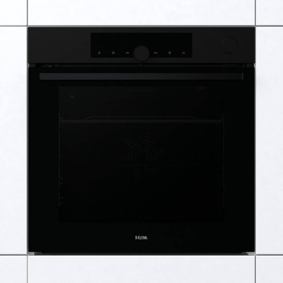 ETNA OPS916MZ Multifunctionele oven met Pyrolyse Matzwart