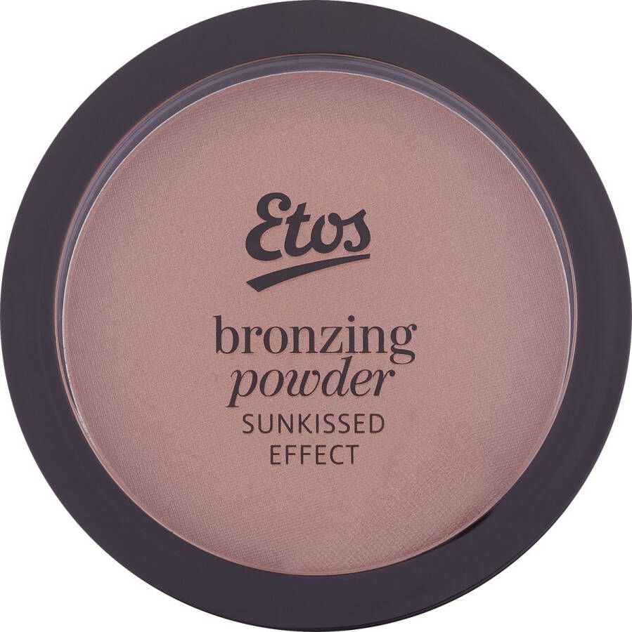 Etos Bronzer Poeder Medium Dark Vegan 1 stuk