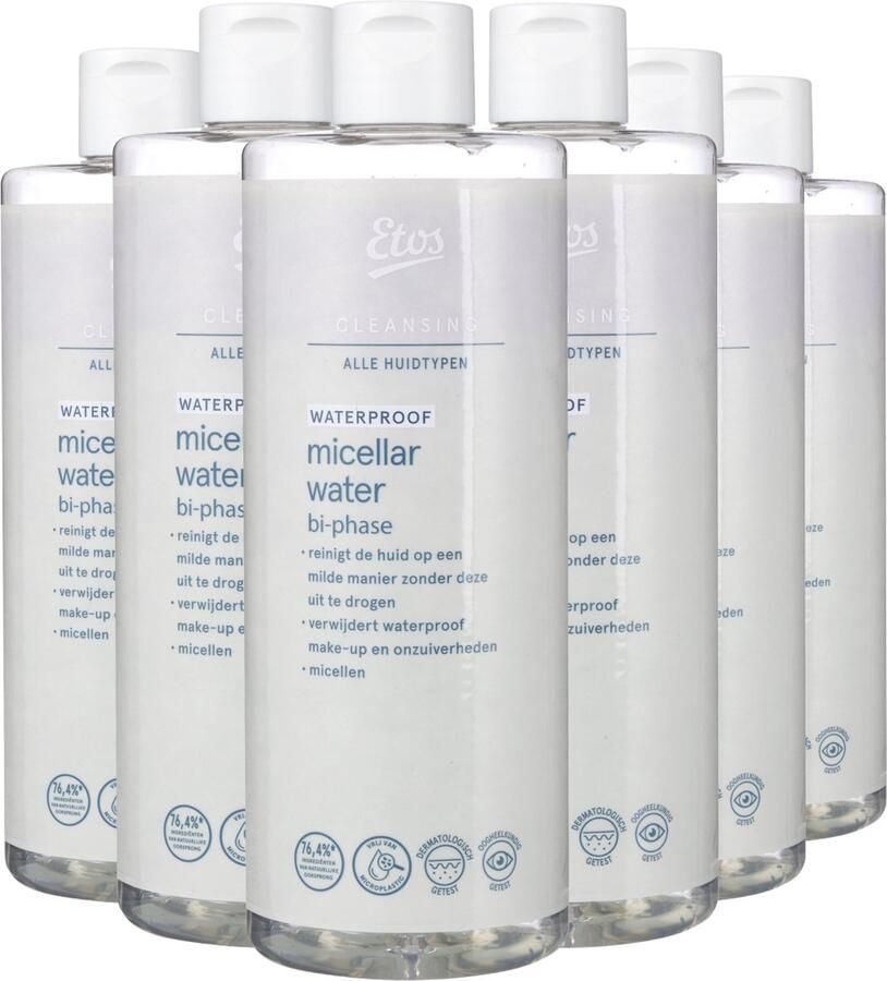 Etos Micellair Water Bi Phase Gezichtsreiniger 6 x 400 ML