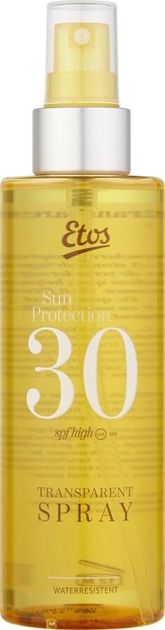 Etos Zonnebrand Waterproof SPF 30 Transparant 200 ML