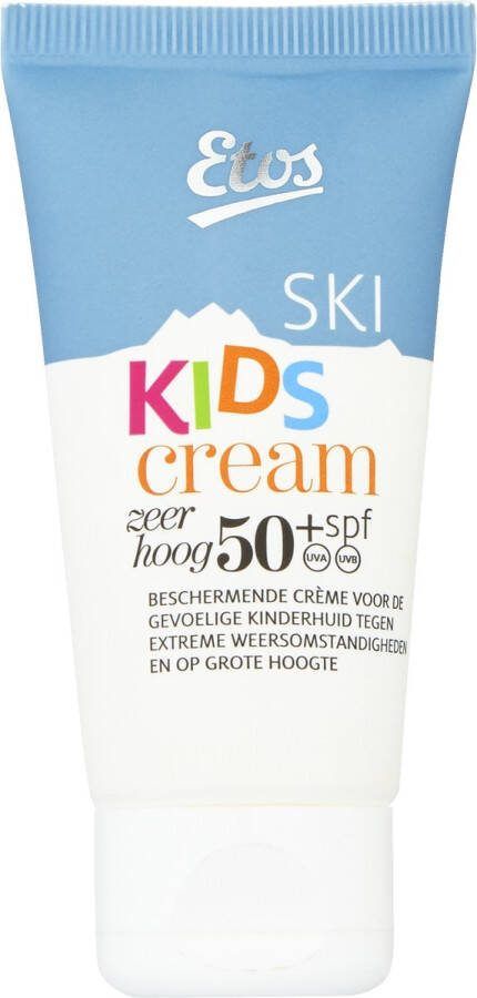 Etos Kids Ski Zonnebrand SPF 50+ Cream Vegan 30 ML