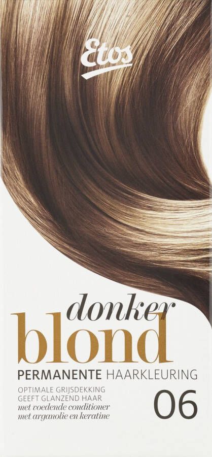 Etos Permanente Haarverf Donker Blond 06 120ML