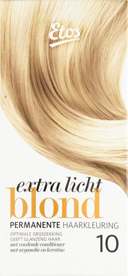 Etos Permanente Haarverf Extra Licht Blond 10 120 ML