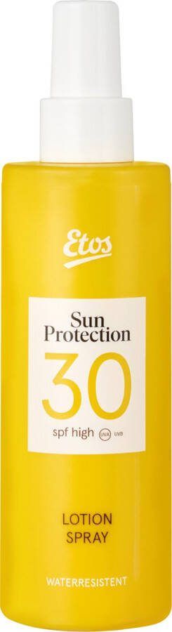 Etos Zonnebrand SPF 30 Waterproof Lotion Spray 200 ML