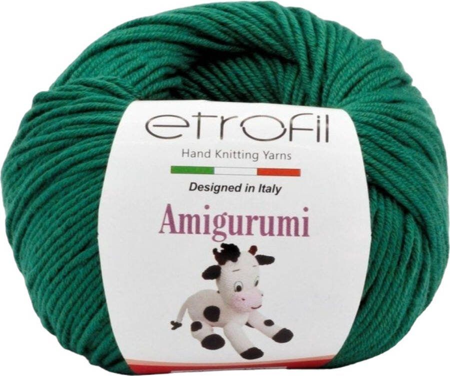 Etrofil Amigurumi Garen-Gras Groen-70429-haakkatoen amigurumi haken breien katoen wol garen breiwol breigaren