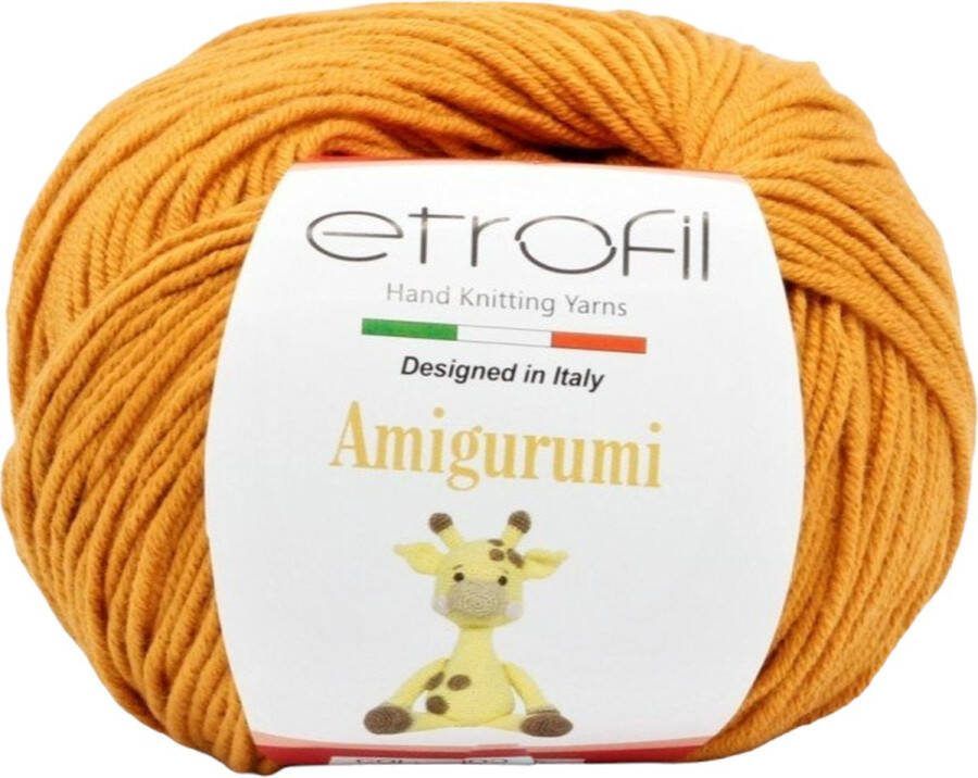 Etrofil Amigurumi Garen-Kaneel-no72027-haakkatoen amigurumi haken breien katoen wol garen breiwol breigaren