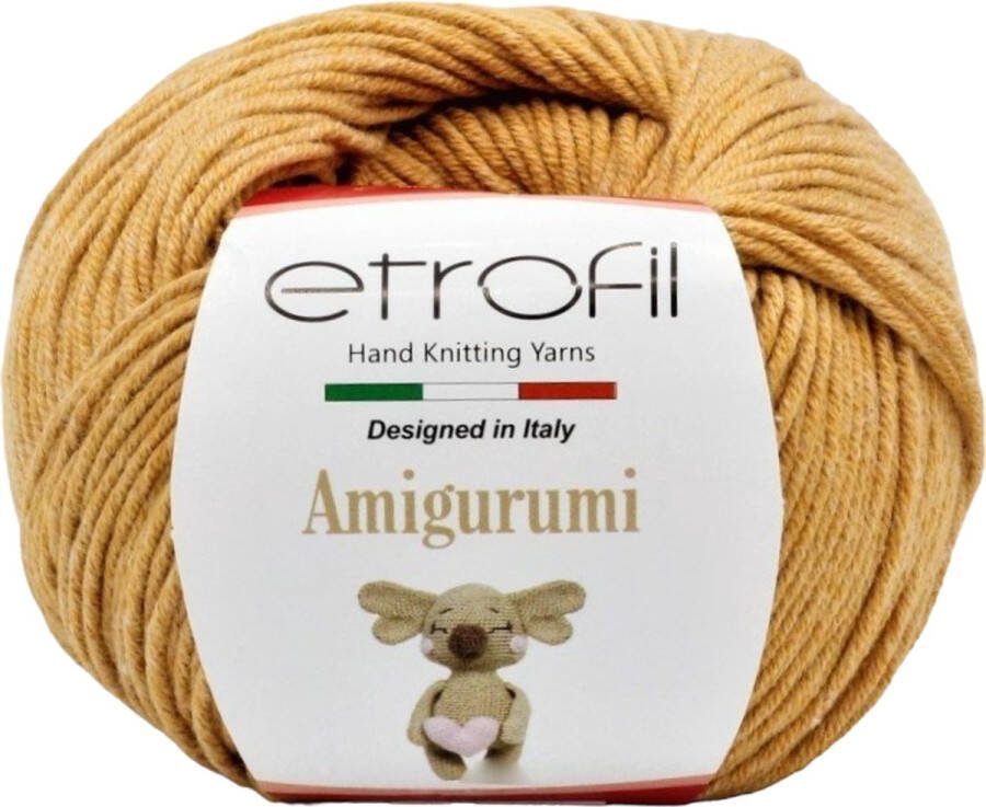 Etrofil Amigurumi Garen-Licht Terracotta-no70782-haakkatoen amigurumi haken breien katoen wol garen breiwol breigaren
