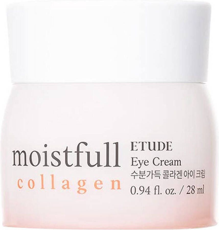 ETUDE Moistfull Collagen Eye Cream 21AD 28 ml Oogcreme Collageen Anti Wrinkle Rimpelcreme Verzorging nachtcreme Eyecream Korean Beauty