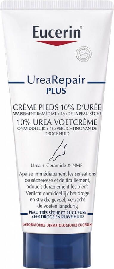 Eucerin UreaRepair PLUS Voetcreme 10% Urea Voetcrème 100 ml
