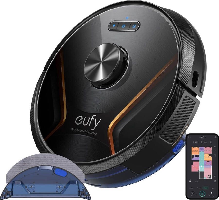 Eufy Anker RoboVac X8 Hybrid Robotstofzuiger Lasernavigatie