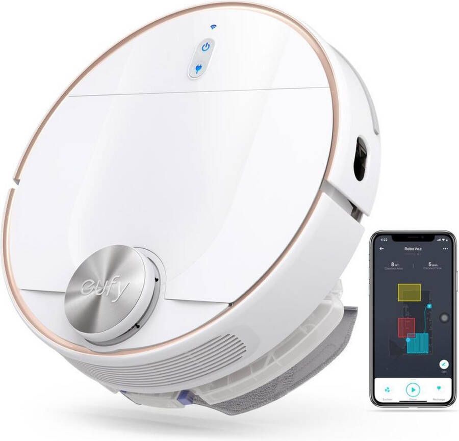 Eufy Robovac L70 Robotstofzuiger met dweilfunctie