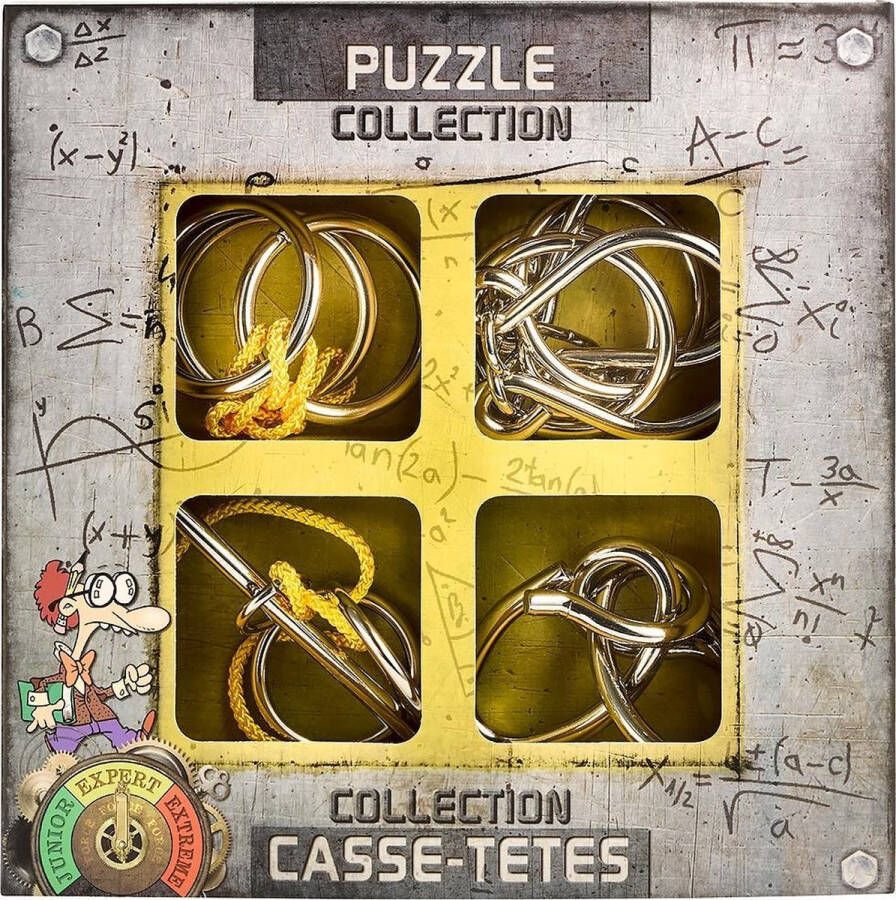 Eureka Puzzle Collection Expert metal puzzles collection