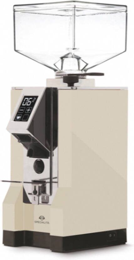 Eureka Mignon Specialita 16CR koffiemolen ivoor chroom