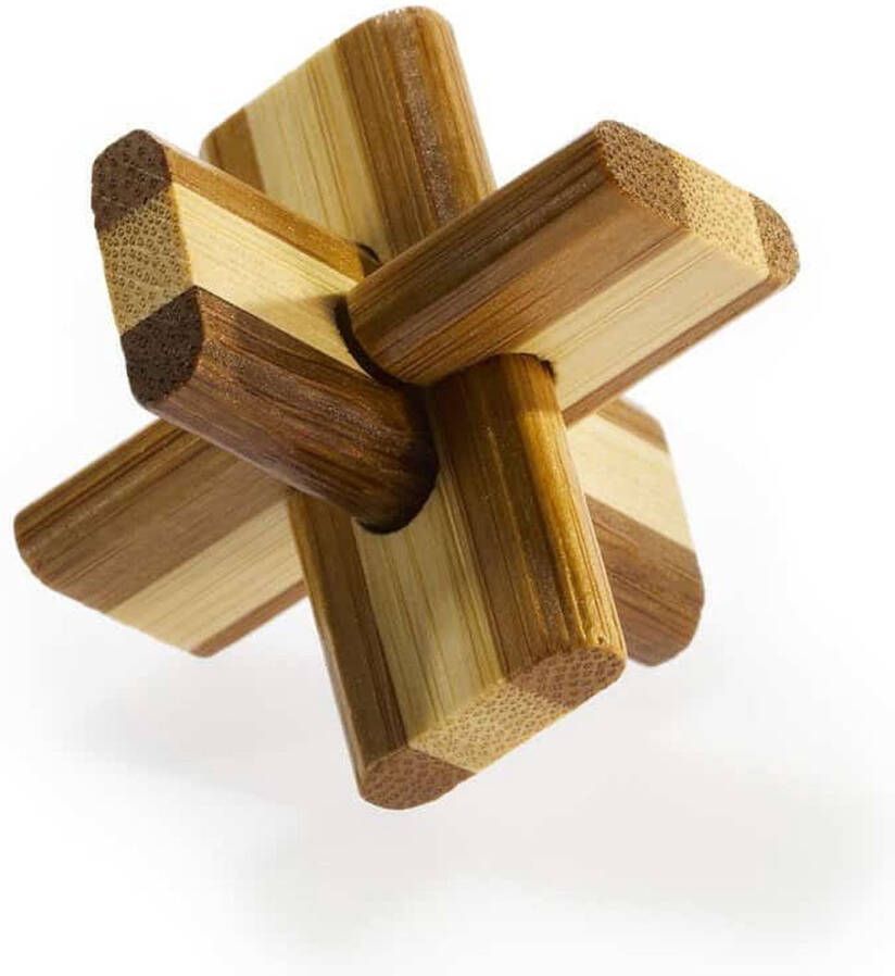 Eureka 3D Bamboo Puzzle Doublecross** (only available in display 52473120)