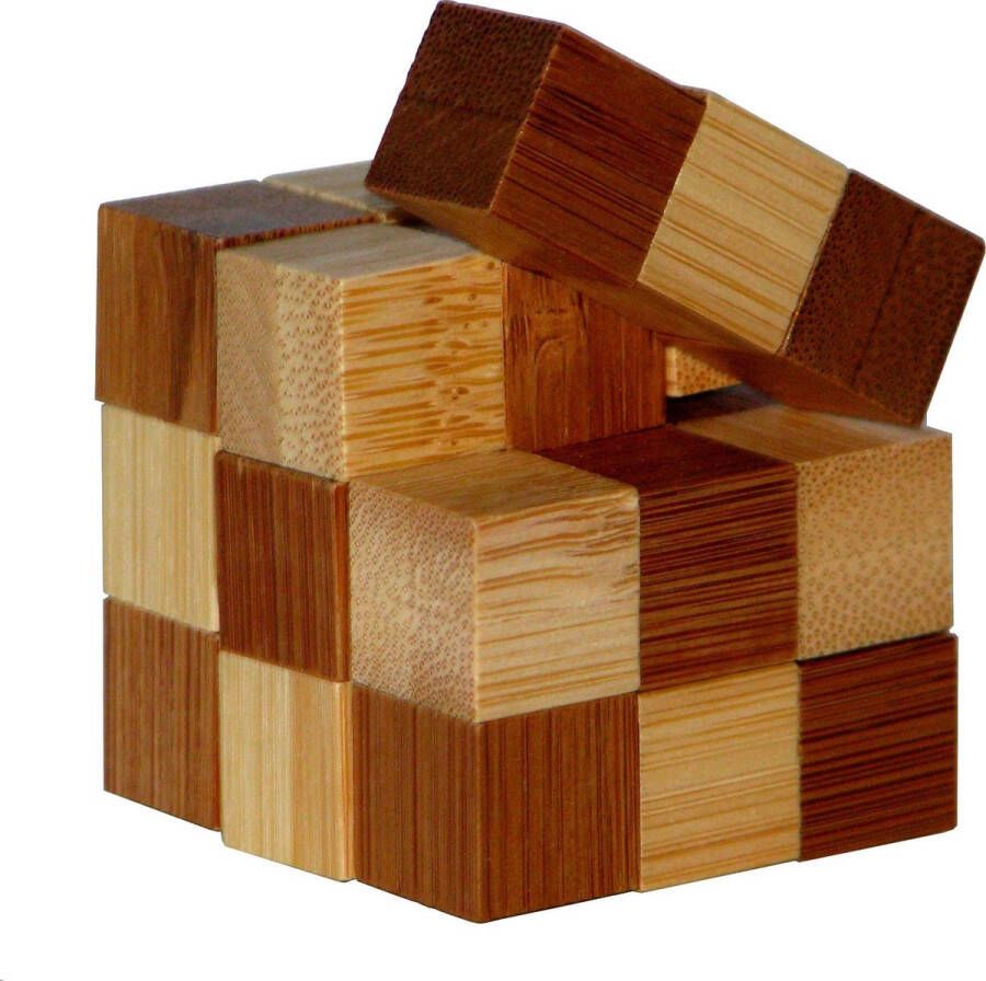 Eureka 3D Bamboo Puzzle Snake Cubes** (only available in display 52473120)