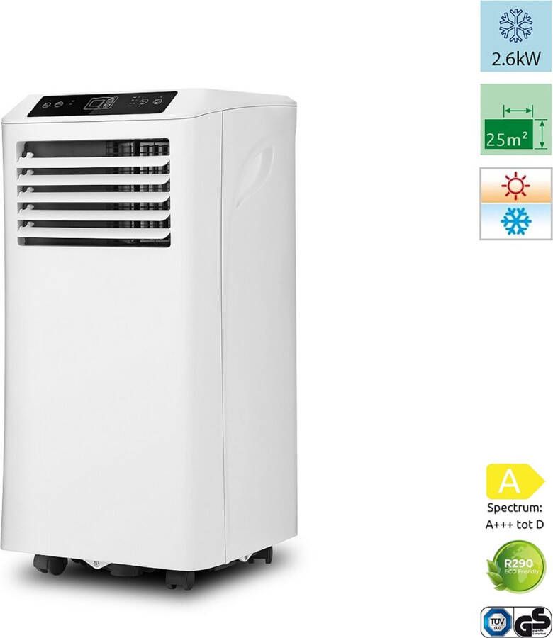 Eurgeen Mobiele airconditioner LC01-A011C 9000 BTU 2 6 kW