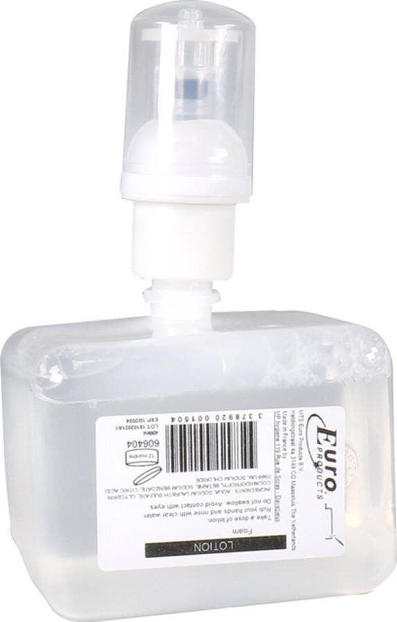 Euro Products handzeep Euro foam 400 ml blauw 6 stuks