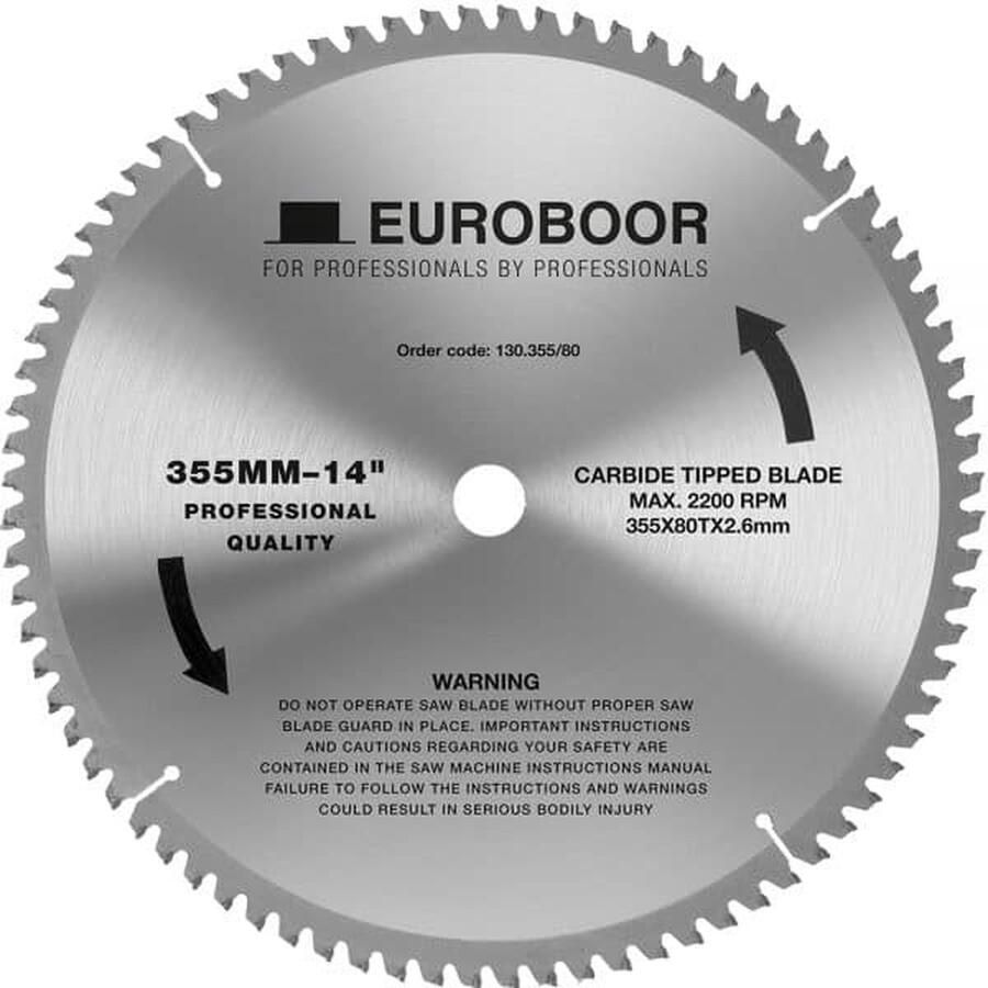 EUROBOOR 130.355 80 Zaagblad D 355 mm T 80