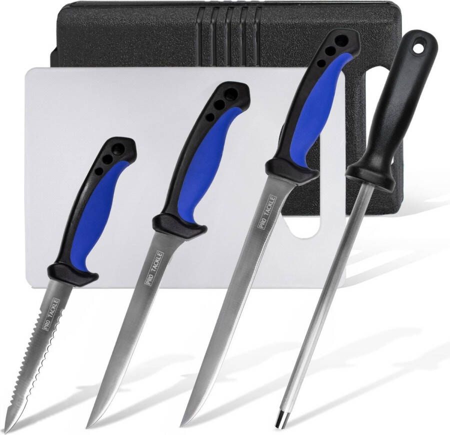 Eurocatch Pro Tackle Fileermessen set 5-delig Opbergkoffer