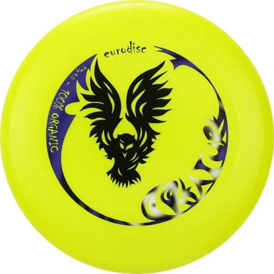 Eurodisc Frisbee Ultimate-Creature 175 gram Geel