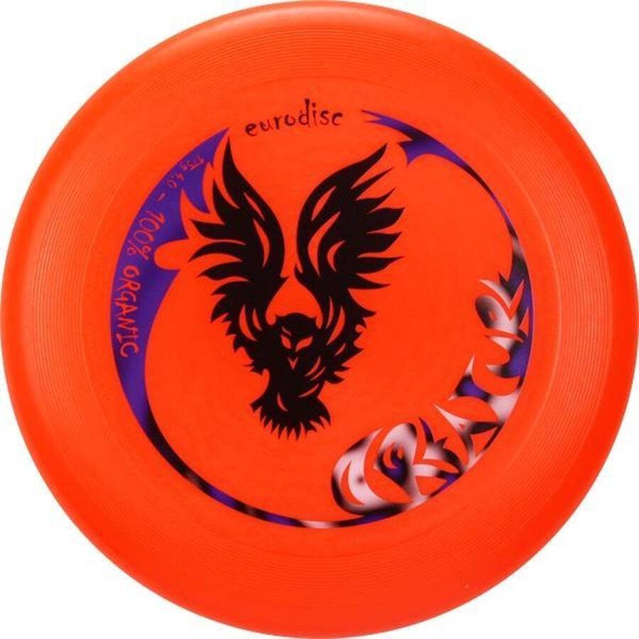 Eurodisc Frisbee Ultimate-Creature 175 gram Oranje
