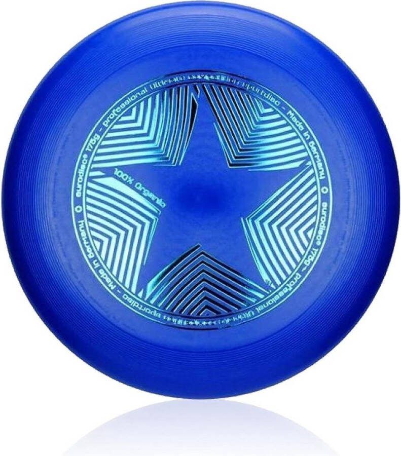 Eurodisc Frisbee Ultimate-Star 175 gram Blauw
