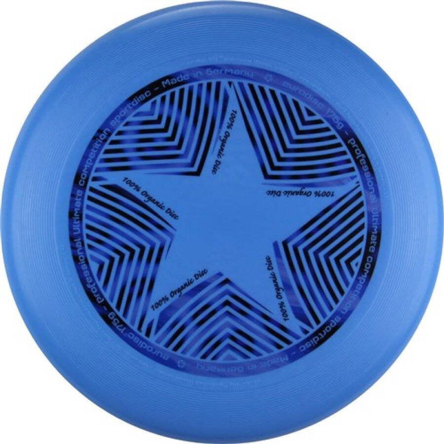 Eurodisc Frisbee Ultimate-Star 175 gram Lichtblauw