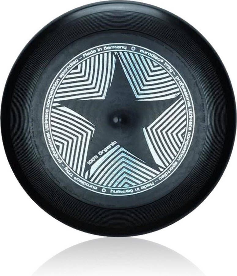 Eurodisc Frisbee Ultimate-Star 175 gram Zwart