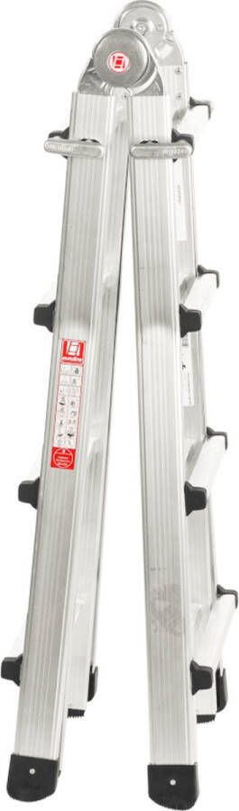 Euroline Vario Telescoopladder 4x3 sporten