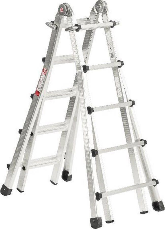 Euroline Vario Telescoopladder 4x5 sporten