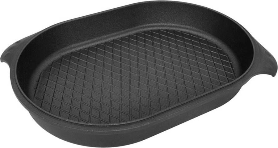 Eurolux by Solinger Eurolux Braadslede Braadschaal 40 x 27 x 6 5 cm combizone flexinductie Bosch en Siemens compatible