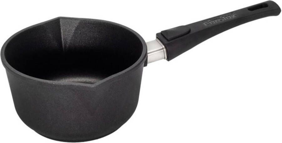 Eurolux Steelpan met Schenktuit en Afneembare Steel 18 x 10 cm Flexinductie Combizone Bosch en Siemens Compatible