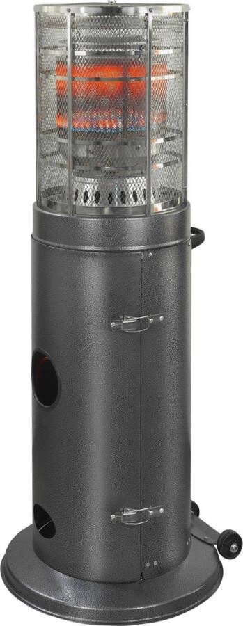 Eurom Area Lounge Terrasverwarmer gas staand verrijdbaar verwarmt tot 50m² max. 9000 W - Foto 2