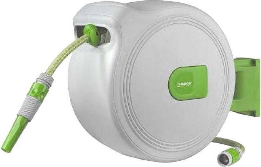 Eurom Automatische Slangenhaspel Tuinslang SL30 Safe return-compact 30m max. druk 10 3 bar
