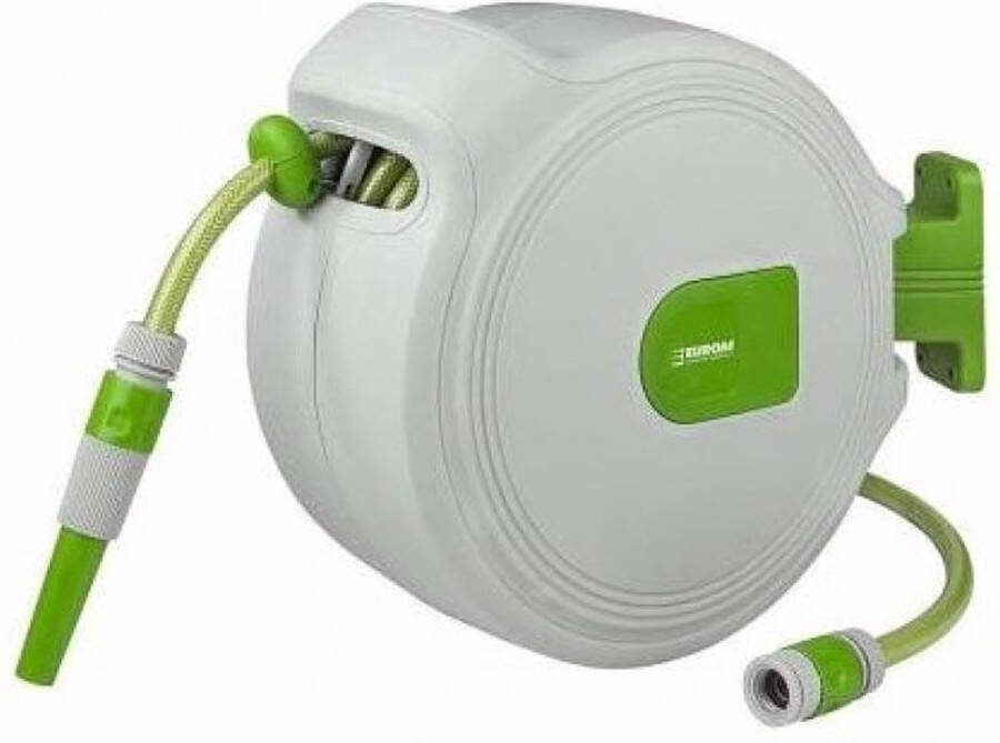 Eurom Automatische Slangenhaspel Tuinslang SL30 Safe return-compact 30m max. druk 10 3 bar