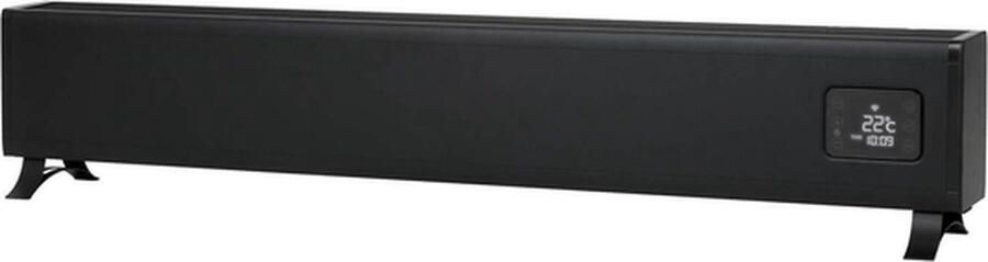 Eurom Alutherm baseboard 1000 WiFi Convectorkachel Laag 1000watt zwart