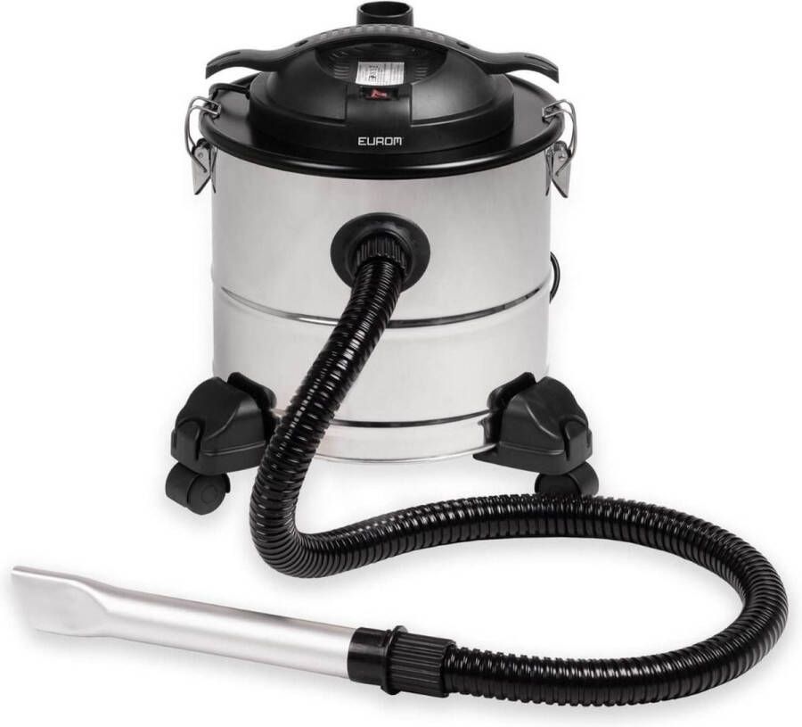 Eurom Force 1218 Ash Cleaner Metal Stofzuiger zonder zak Grijs