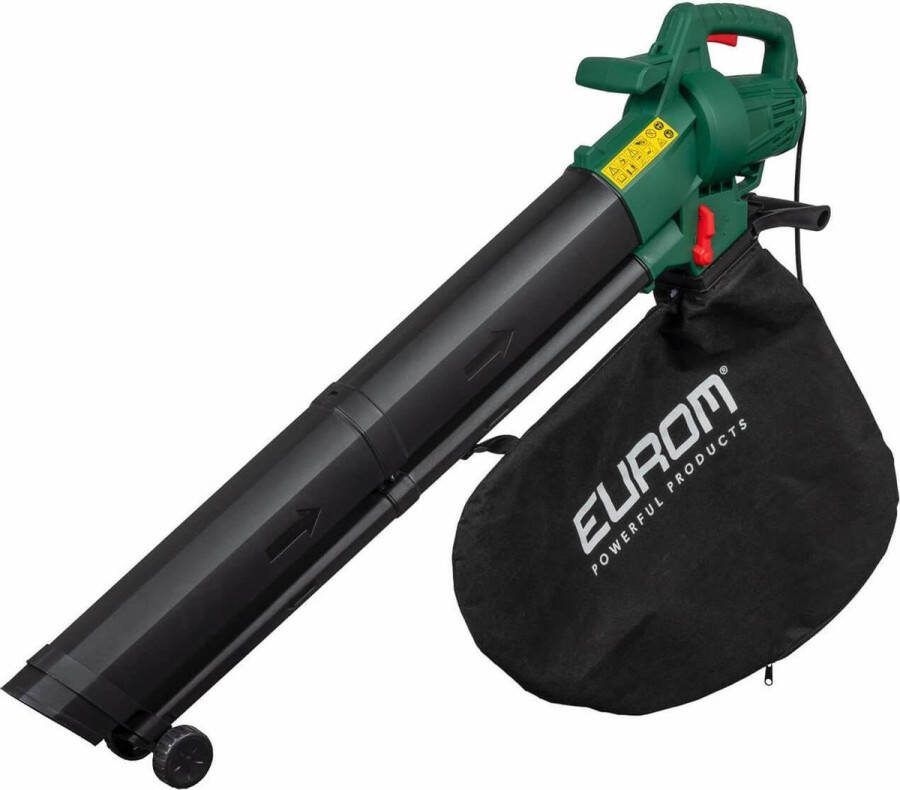 EUROM Elektrische Bladblazer- Zuiger En Versnipperaar Gardencleaner 3001- 3000w