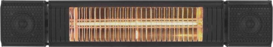 Eurom Heat and Beat Black Terrasverwarmer elektrisch Aluminium Zwart - Foto 3
