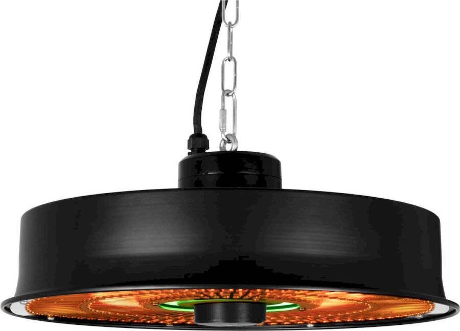 Eurom Partytent Heater 1500 RC Terrasverwarmer Zwart - Foto 2