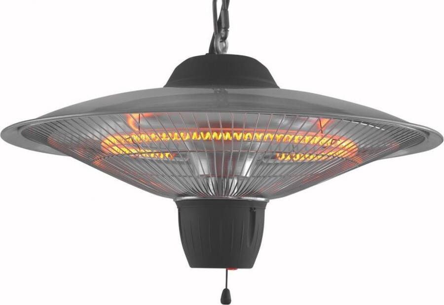EUROM Terrasverwarmer Partytent Heater 1502 Hangend 1500w Zilver