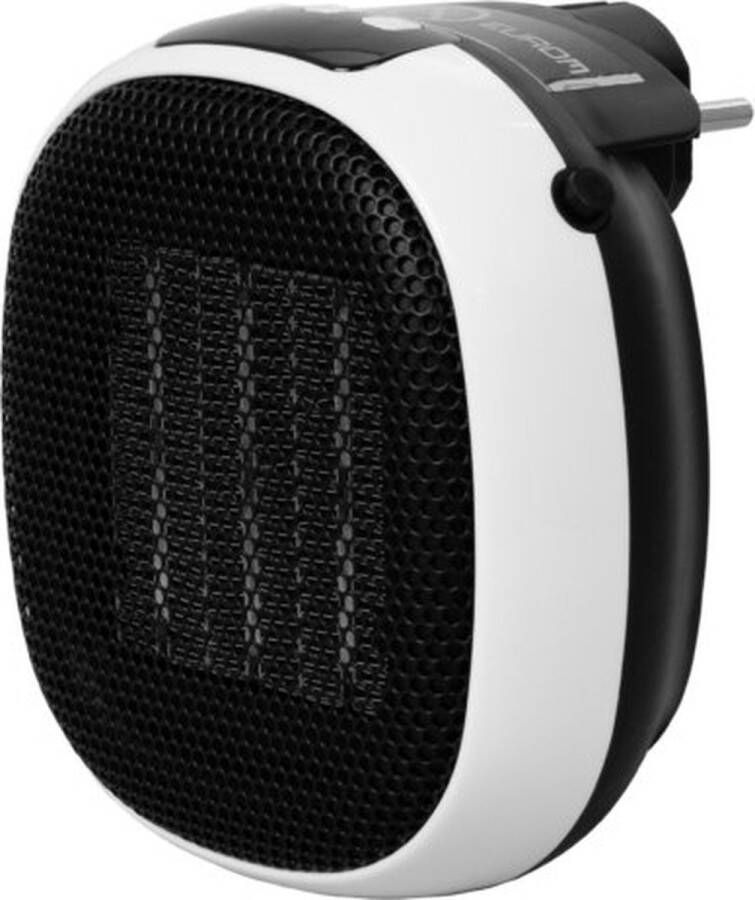 Eurom Heat Plug-in-700 max Ceramic Heater Keramische kachel Zwart