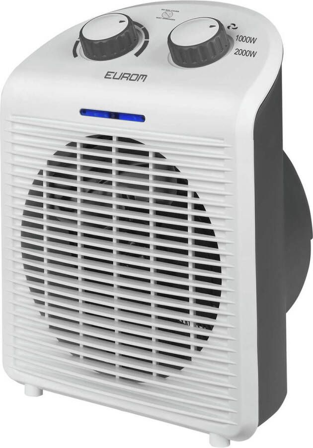 EUROM Safe-t-Fanheater 2000W Ventilatorkachel 2000 Watt 75 m³